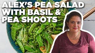 Alex Guarnaschelli's Pea Salad with Basil and Pea Shoots | Food Network