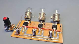 12v Chaser Lamps Circuit