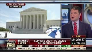 Mackinac Center's Vincent Vernuccio Discussing Janus v. AFSCME on Fox Business 6/26/2018