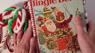 Little Golden Book Christmas Junk Journal + Kit Walkthrough