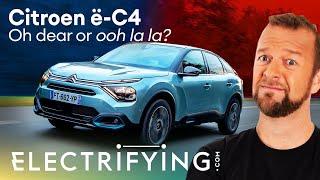 Citroen e-C4 2021 in-depth UK review: Oh dear or ooh la la? / Electrifying