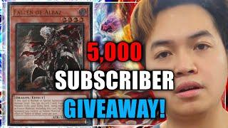 AkemiTCG 5,000 Subscribers Yugioh Giveaway WHOOOO!!!!!