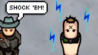 Using Shock Collars to keep our slaves in line, in Rimworld!