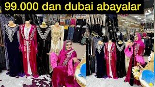 99.000 dubai abayalar abu saxiy kiyim bozori 2023