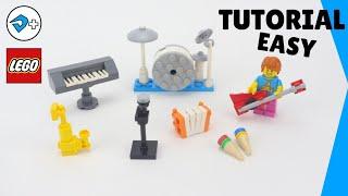 LEGO Musical Instruments EASY Tutorial