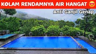 ANTI BUKA TUTUP JALUR PUNCAK‼️ KOLAM RENDAMNYA AIR HANGAT | Poeti Mountain Resort Bogor #villabogor