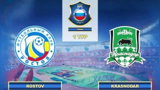 AFL17. Russia. Premier League. Day 1. Rostov - Krasnodar