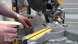 Dewalt DWS780 Compound Slide Mitre Saw with XPS