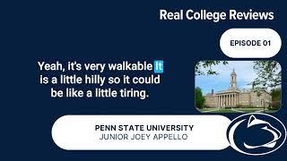 Real College Reviews | Penn State University