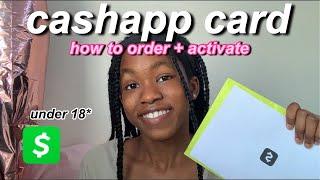 cashapp card unboxing! how to order + activate