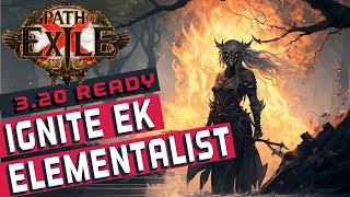 [3.20]Ethereal Knives Ignite Elementalist Path of Exile Build Guide