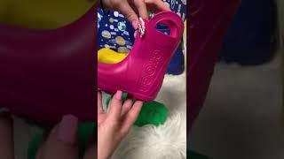 Crocs Handle It Rain Boot + Jibbitz Review Topshoes.lv