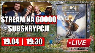 Heroes of Might and Magic III: Gra planszowa | Stream z rozgrywki na 60k Subskrybentów