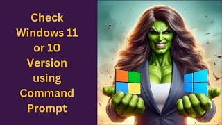 How to Check Windows 11 or 10 Version using Command Prompt | GearUpWindows Tutorial