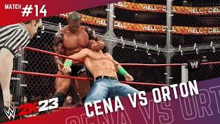 WWE 2K23 John Cena vs Randy Orton (Showcase Match #14) at Hell in A Cell 2009 #CenavsOrton #wwe2k23