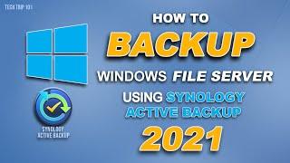 #TechTrip101 How to Sync Windows File Server to Synology 2021