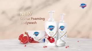 FIRST EVER Safeguard Detox Foaming Body Wash