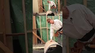 How to lath a stud wall, #shortsfeed, #stucco, #shorts, #youtubeshorts, #tiktok, #diy, #working,