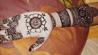 Beautiful mehendi design/latest mehendi design by urmi 's corner