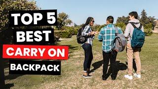 Top 5: Best Carry on Backpack (2025)