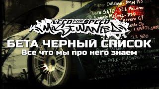 МИА БЫЛА В ЧЕРНОМ СПИСКЕ? | NFS:Most Wanted - Бета черный список [feat. SKANRO]