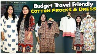 You WON'T Believe How Travel-Friendly These Cotton Frocks Are! ️ Budget Haul
