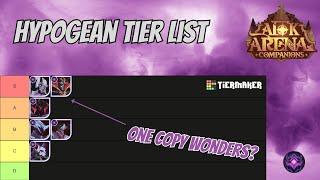 AFK Arena Companions | Hypogean Tier List