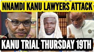 NNAMDI KANU LAWYERS REFUSE CROSS EXAMINATION DEMAND END OF TRIAL NO CASE SUBMISSION SHOCKING TWIST