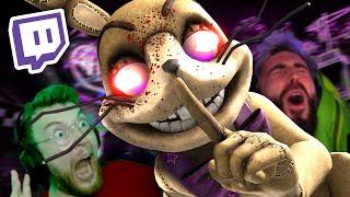 Jump Scaring Streamers as GLITCHTRAP in DBD
