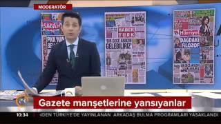 Sabah Gazetesi'nin bugünkü manşeti