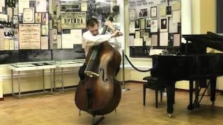 A. Muravyev. Suite "Three pieces for double bass solo (pizz.)"