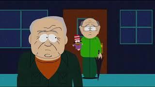 Mr Garrison meets and confronts his dad - South Park