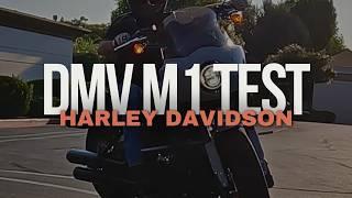 Pass the M1 DMV Test on a Harley Davidson.