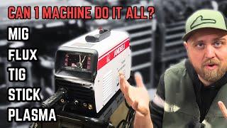 Can 1 Machine Really Do it ALL? MIG/FLUX/TIG/Stick/Plasma Cutter Andeli Multi Process Welder Review