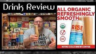 RISE Nitro Cold Brew Coffee - Vanilla Oat Milk Coffee - Review #620