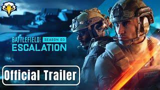 Battlefield 2042  Season 3  Escalation Battle Pass Launch Official Trailer  Gameplay Walkthrough