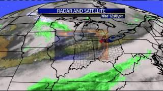 Showers return, then we get cooler into the weekend