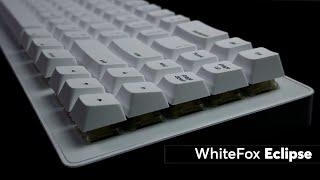 WhiteFox Eclipse Keyboard Sound Test with Gateron Yellow KS9 Pro!