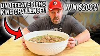 Win $200 By Eating Tamarind's Undefeated "Pho King" Vietnamese Pho Challenge in Salt Lake City!!