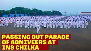 Passing Out Parade of Fifth Batch of Agniveers at INS Chilka | Women Agniveers