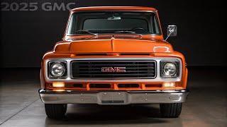 "2025 GMC Vintage-Inspired Pickup Truck: A Perfect Blend of Classic Style & Modern Luxury"