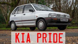 The original Kia Pride is a tiny nugget of fun!