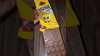 Let's Try NEW M&M'S CHOCOLATE  BAR|PEANUTS #GroceryStoreFinds #shorts  