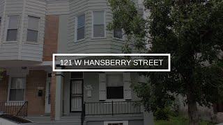 121 W HANSBERRY STREET | PHILADELPHIA Real Estate