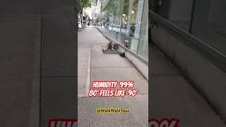 Smart homeless in NYC ..... !!!!    #walking4k #walkingtours  #nycwalking