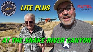 Autel Evo Lite+ at Dedication Point on the Snake River!  Featuring commentary by Lauren Donauer