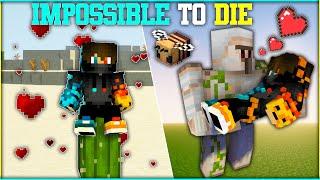 Minecraft, But It's Impossible To Die Challenge| Minecraft Hindi