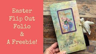 Quick and Easy Easter Folio and a Freebie!