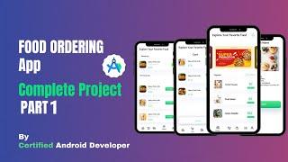 Splash & Start - Food Ordering App with Admin App in Android #1 - Android Studio Project