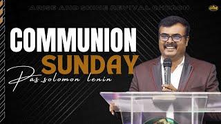  LIVE | COMMUNION SUNDAY | 05.01.2025 | Pastor. Solomon Lenin |